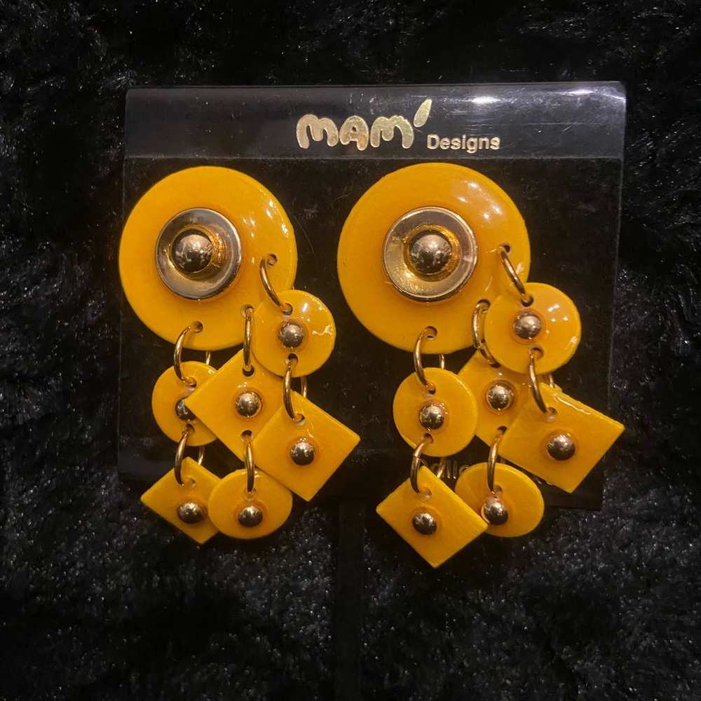 Vintage Mam design earrings